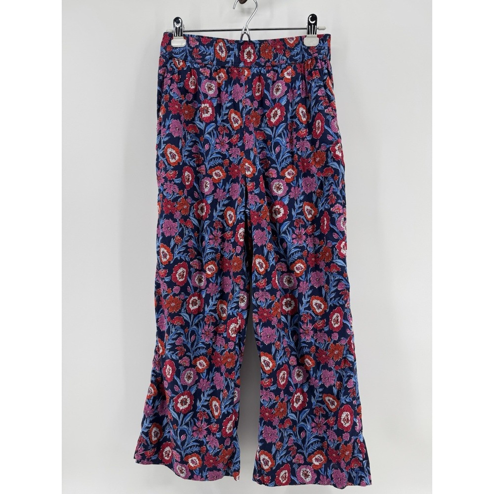 Vineyard Vines Women's Pull On Pants Lined Tisbury Floral Multicolor Size Small